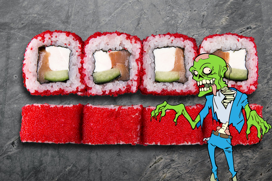 Zombi-Sushi | Зомби-Суши. | Роллы/Роллы со сливочным сыром