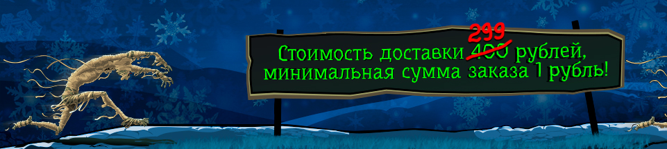 Стоимость доставки 299 руб.