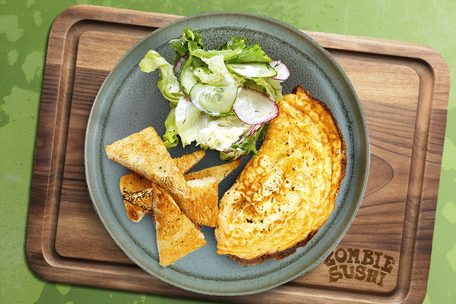 Омлет к завтраку 