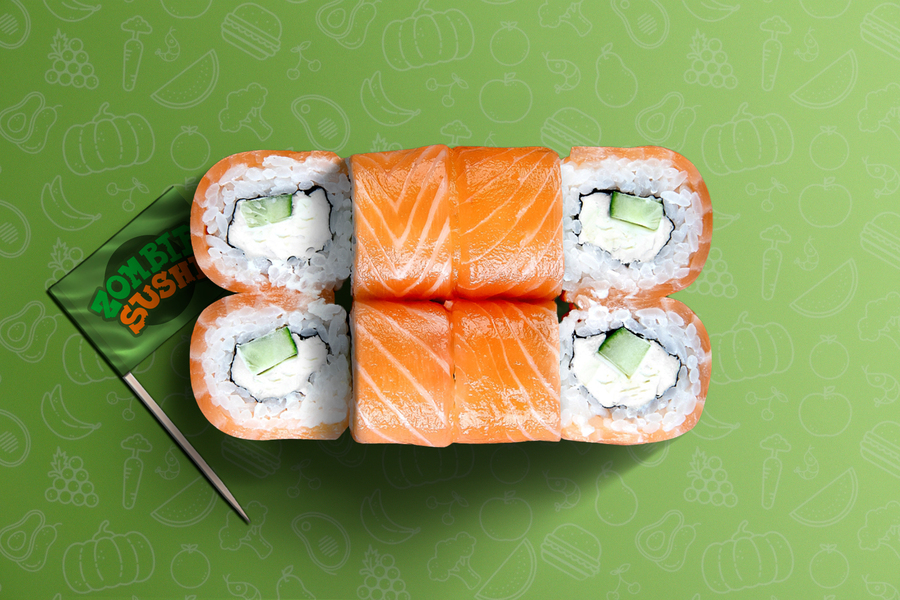 Филадельфия с огурцом